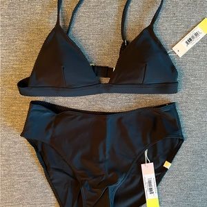 Summersalt bikini top and high cut bottom - size 4